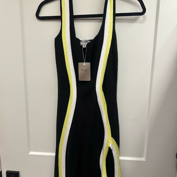 Hanifa Lorin Contour Knit Gown Size Medium Runway - Picture 4 of 4